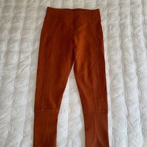 Free People Movement Leggings - Rust